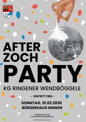 Weiterlesen: After-Zoch-Party am 15.2.2026