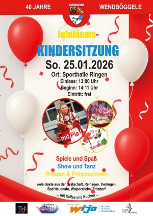 Weiterlesen: Kindersitzung 2026